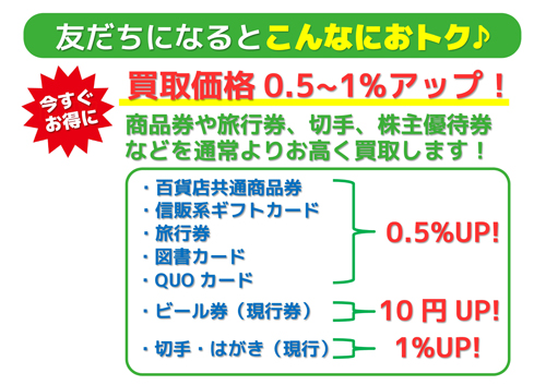 チケットショッププラス岡崎店のご案内 金券ショップ チケットショッププラス